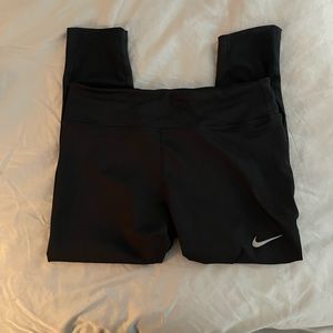 Nike leggings black size XL drawstring